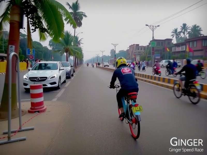 Ginger Speed Race - Varanasi Track Shortcut Ginger Speed Race pro tip showing a shortcut on Varanasi track